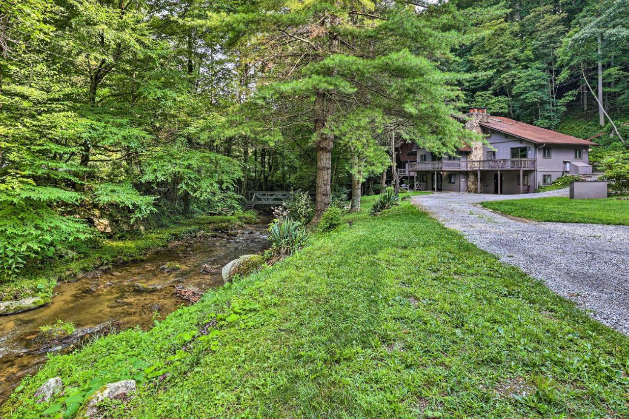 Creekside Roan Mountain Cabin Walk To Trails Экстерьер фото