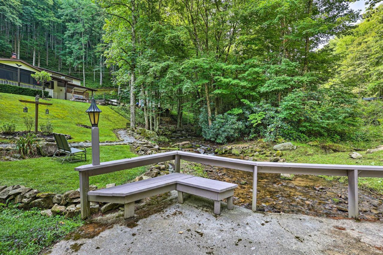 Creekside Roan Mountain Cabin Walk To Trails Экстерьер фото