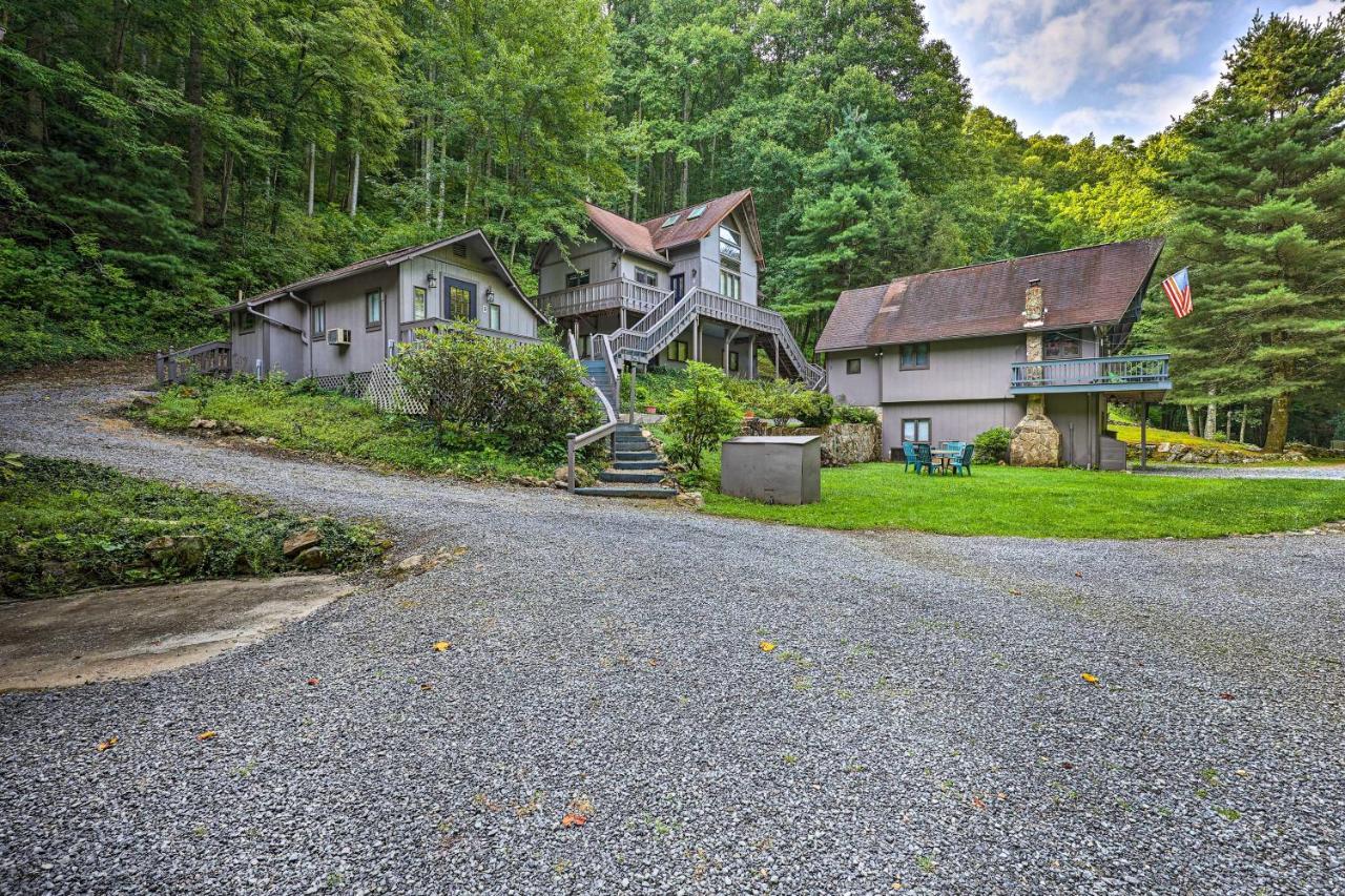 Creekside Roan Mountain Cabin Walk To Trails Экстерьер фото